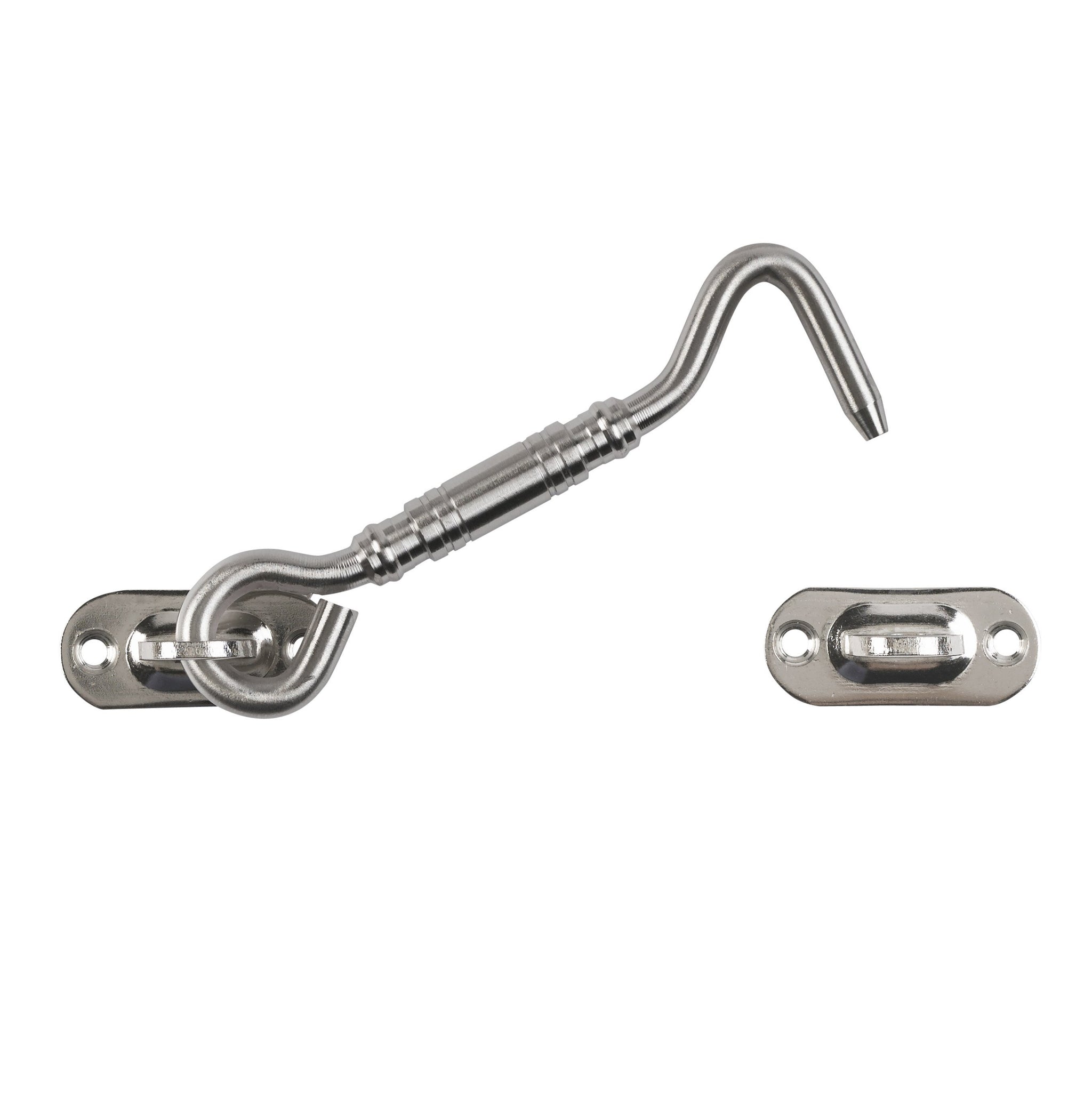 Everbilt 3 in. Stainless Steel Hook and Eye 20337 - The Home Depot, Hook  And Eye Latch 